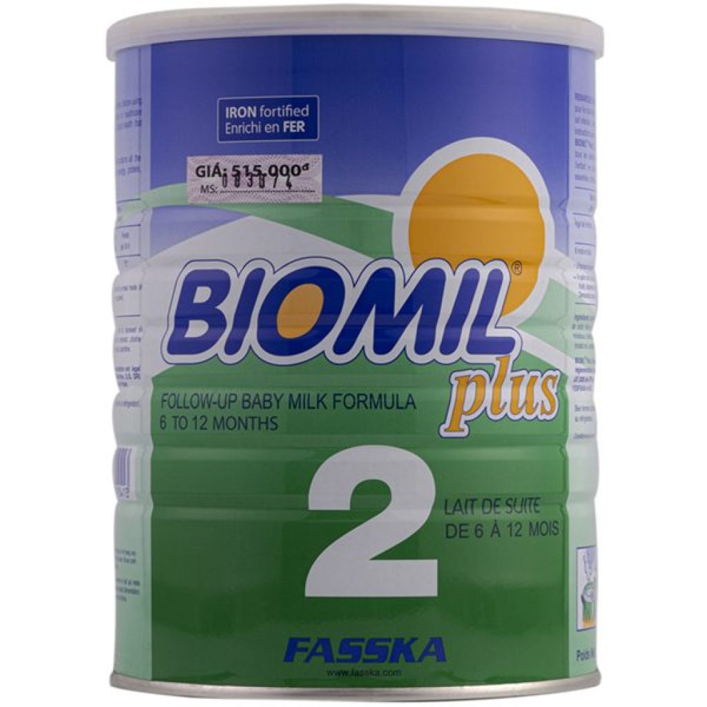 Sữa Biomil số 2 màu xanh